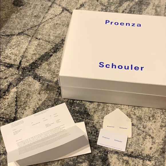 PROENZA SCHOULER PS1 MEDIUM IN BURGENDY - Picture 3 of 12